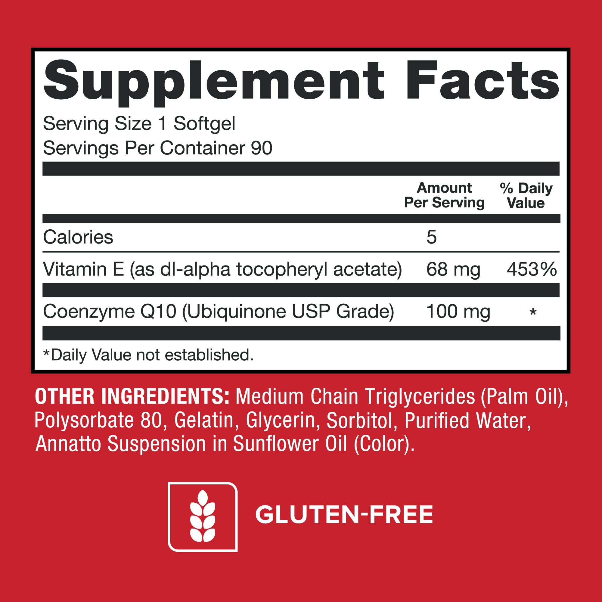 Label shows water- and fat-soluble formula for improved availability