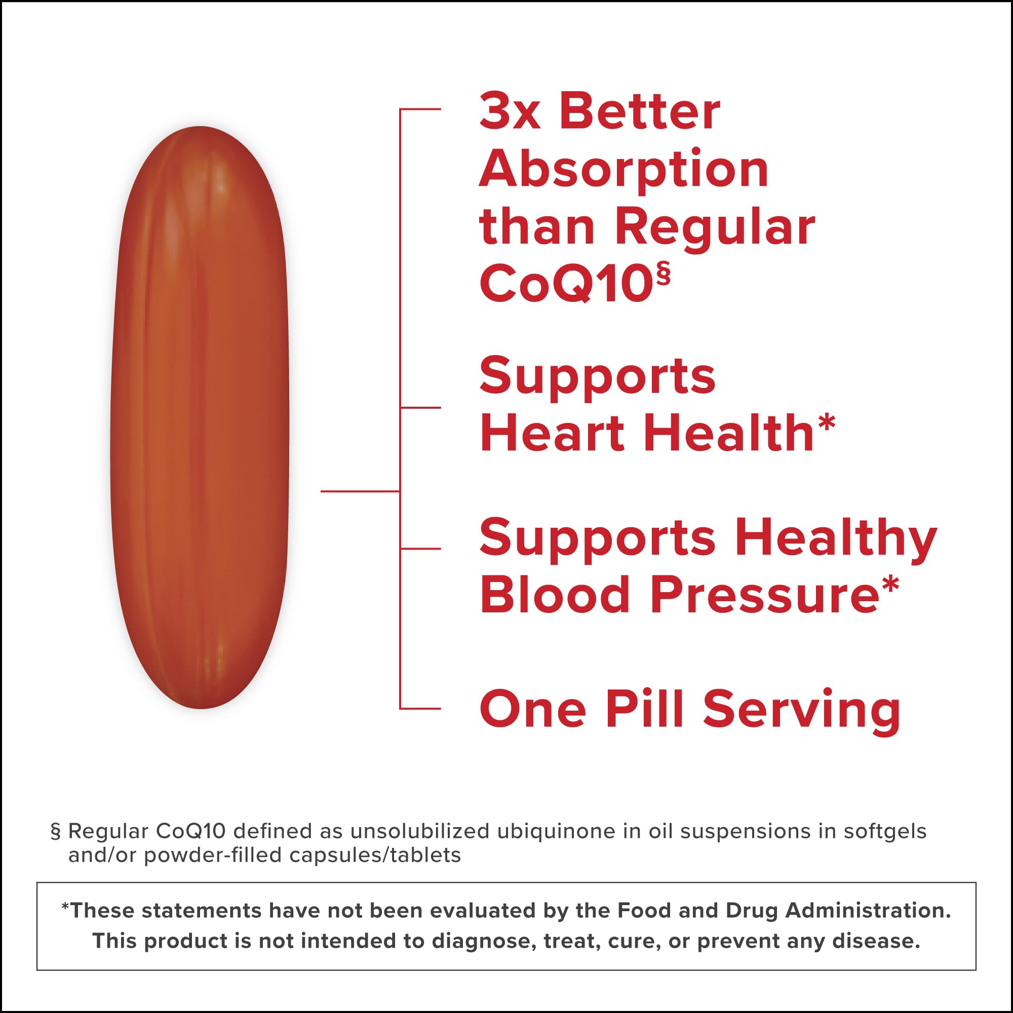 Capsules visible inside the bottle highlighting convenient daily supplementation