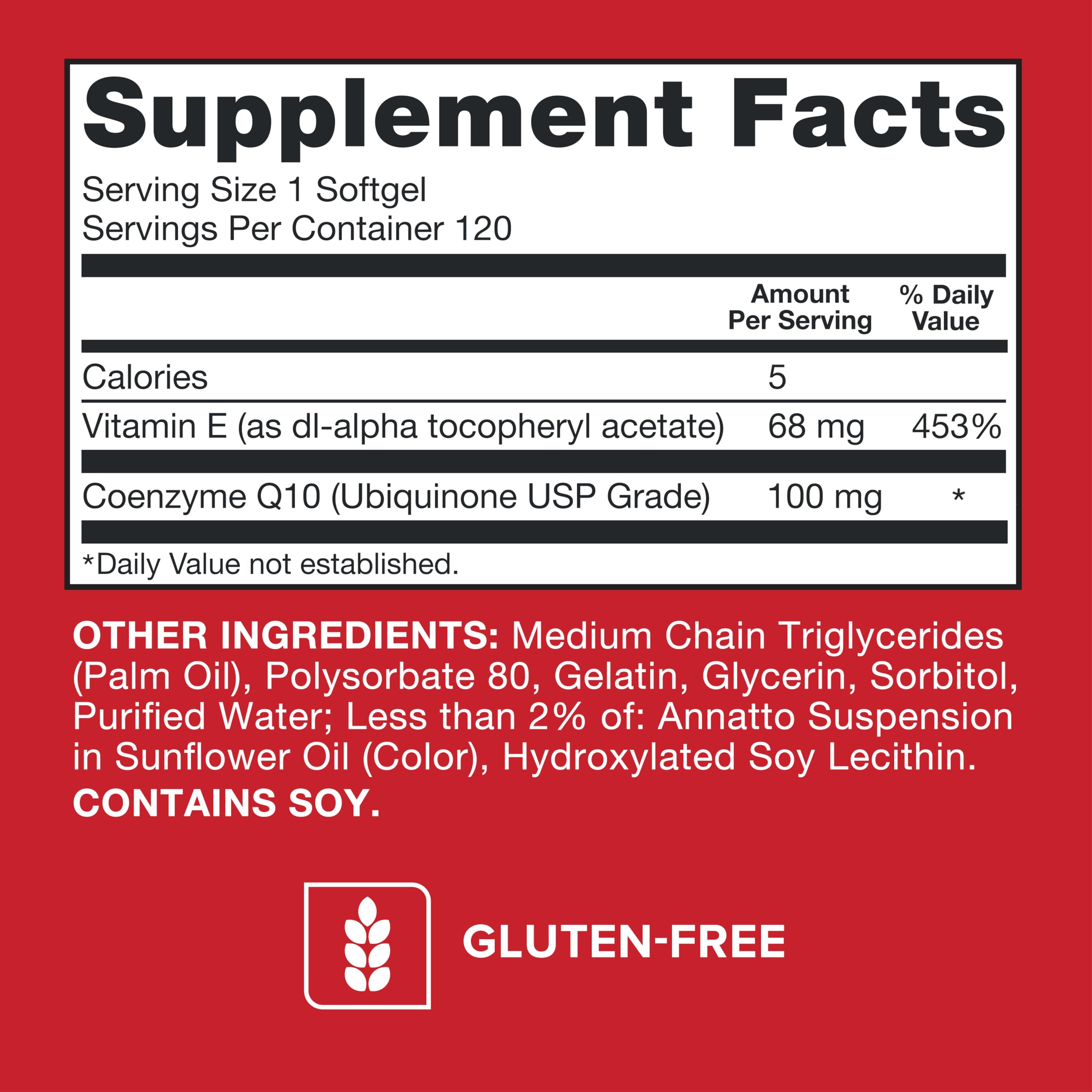 Qunol Ultra CoQ10 softgels in hand ready for daily routine