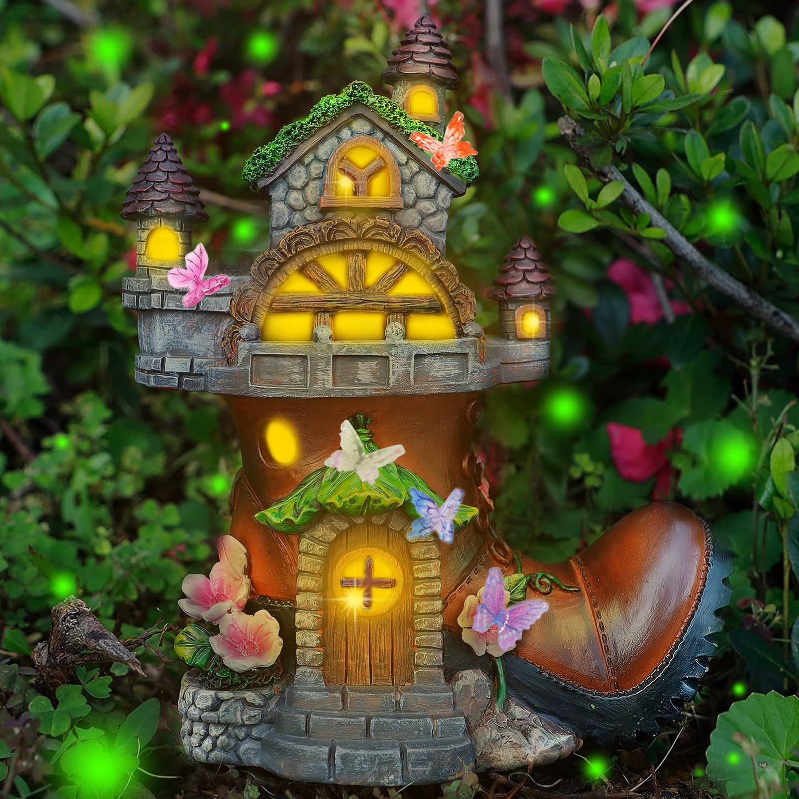 QUPIVA miniature resin butterflies enhance dollhouse interiors with delicate charm.
