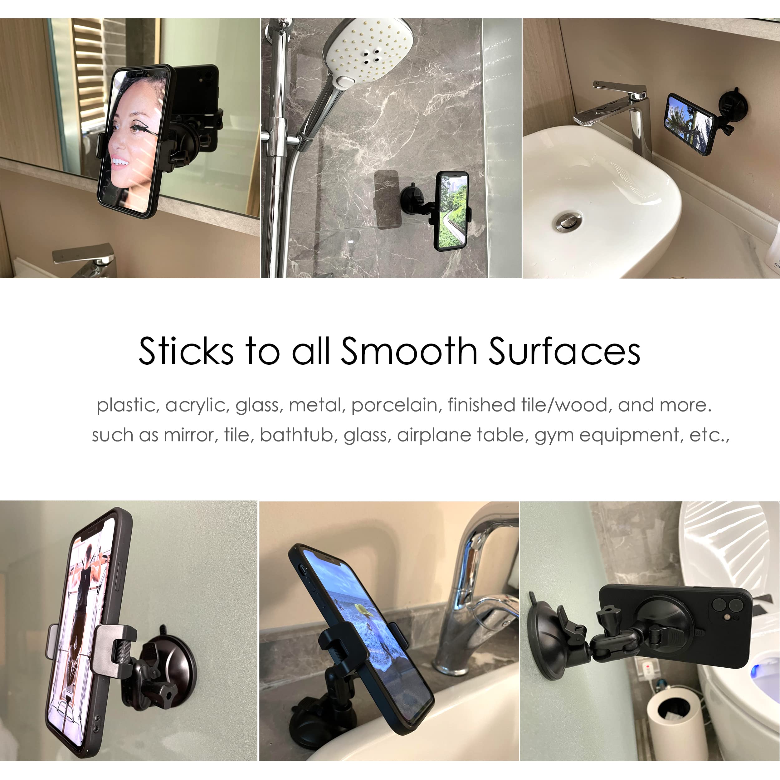 Quyee durable nylon-ABS construction secures phones firmly.