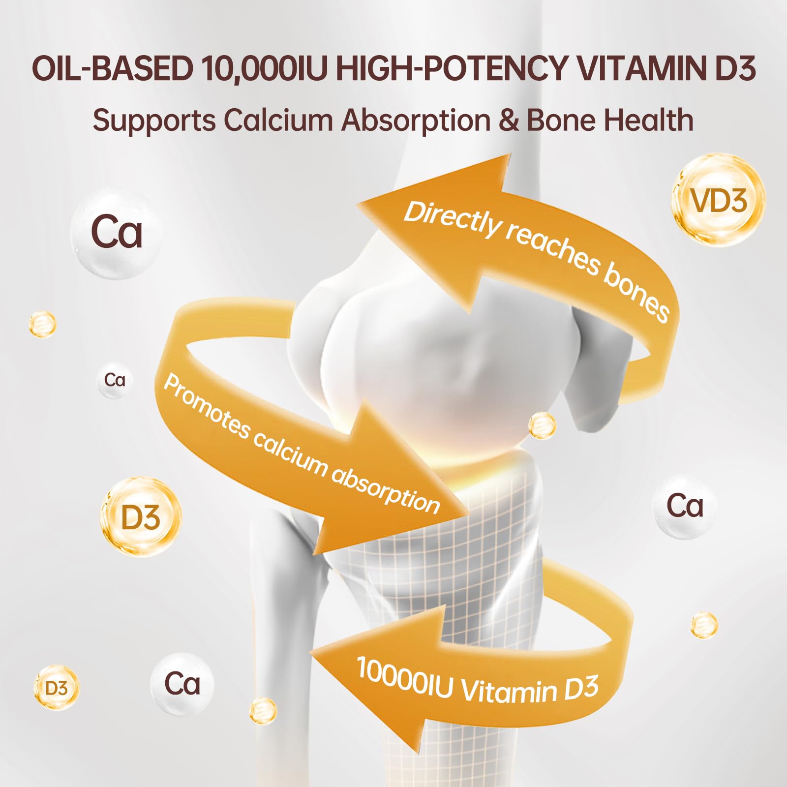 QVQ D3 K2 softgels displayed on table for convenient daily dose.