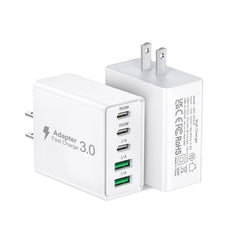Qwinjwin 2-pack 50W USB-C charger front view for home or travel.