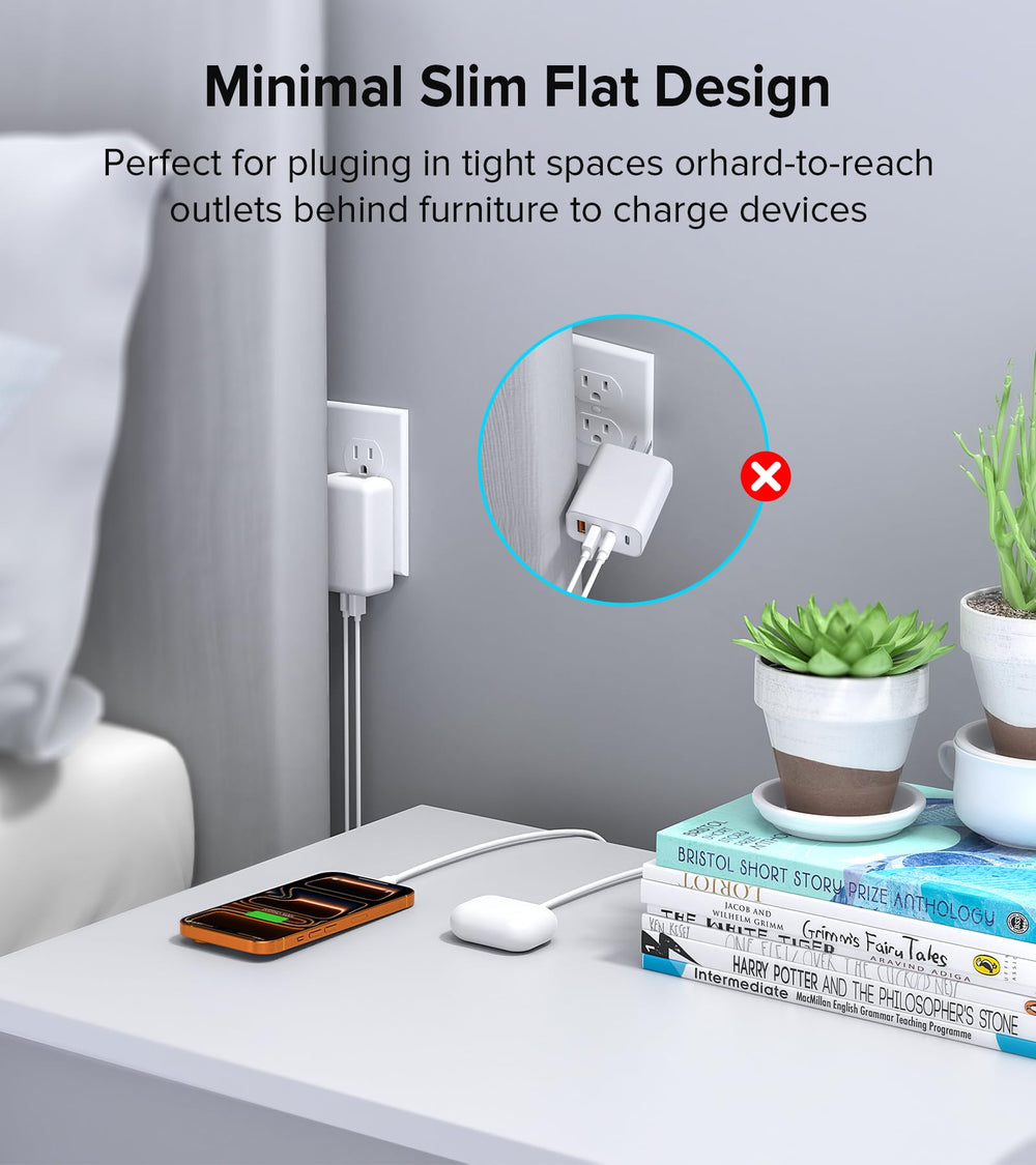 Qwinjwin foldable plug for travel, pocket-friendly and easy to store