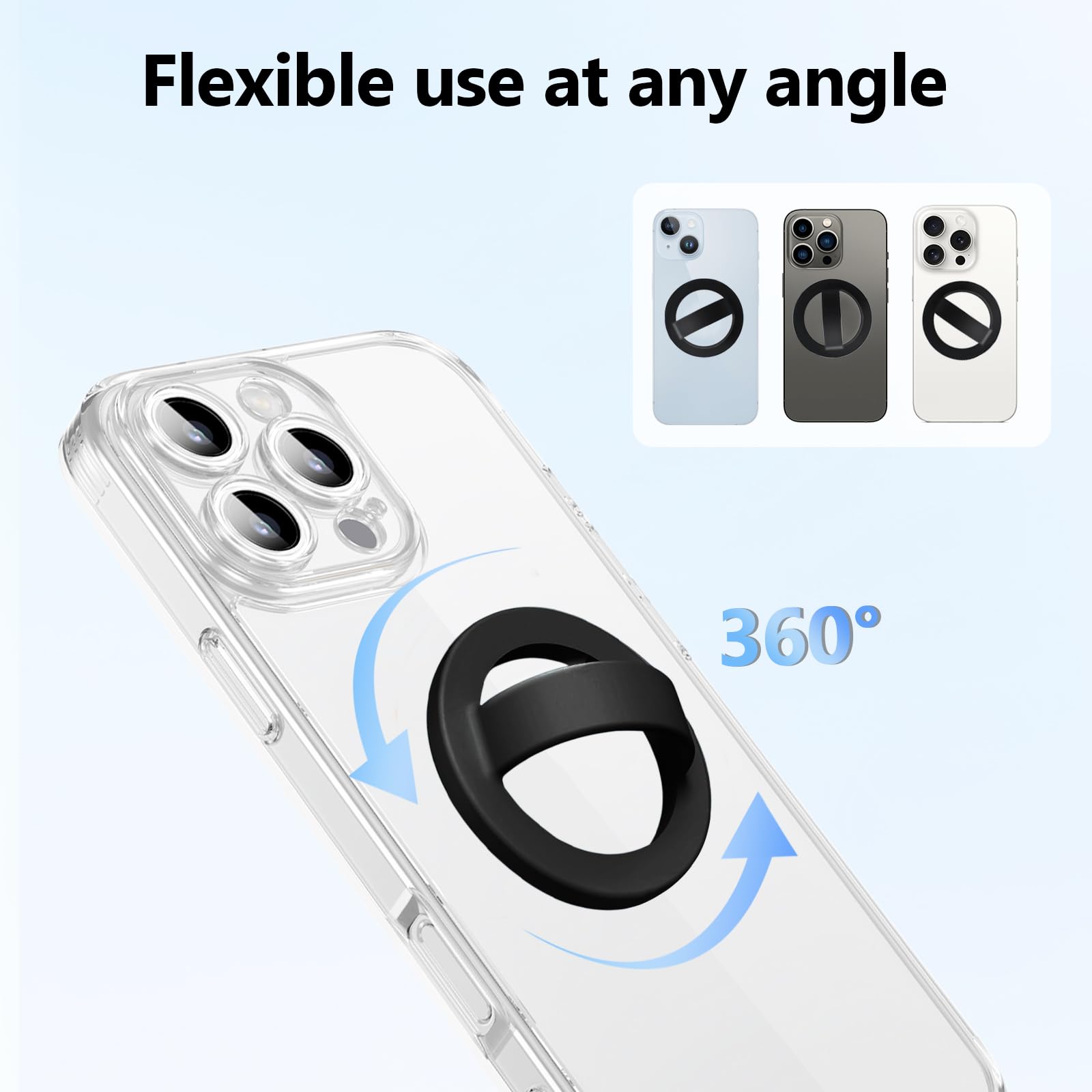 QxbBox Sparkle White easy magnetic attachment for quick access