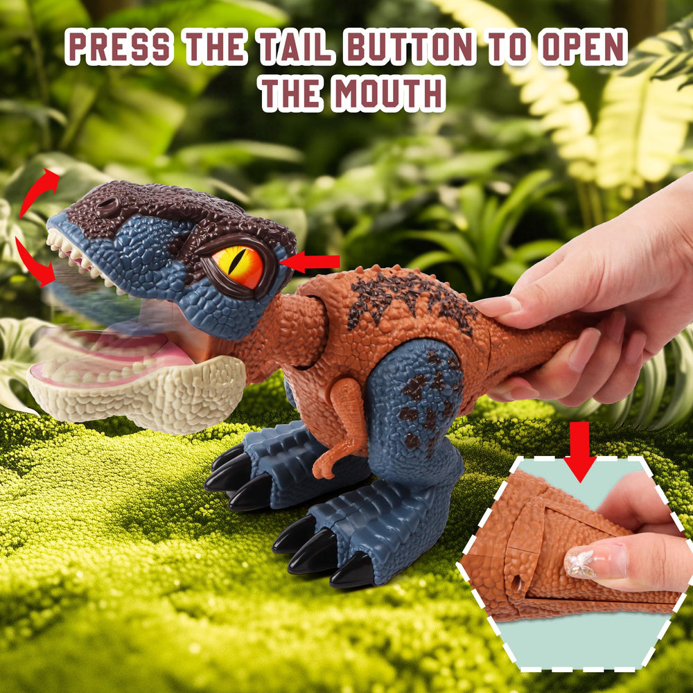 QXHOL T-Rex roar action highlights exciting pretend battles for kids