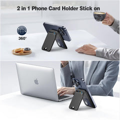 QYQBOON Mag-Safe Wallet RFID protection helps prevent unauthorized scans