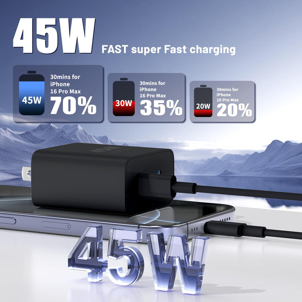 QZIIW 60W USB-C cable, 10 feet long for flexible charging
