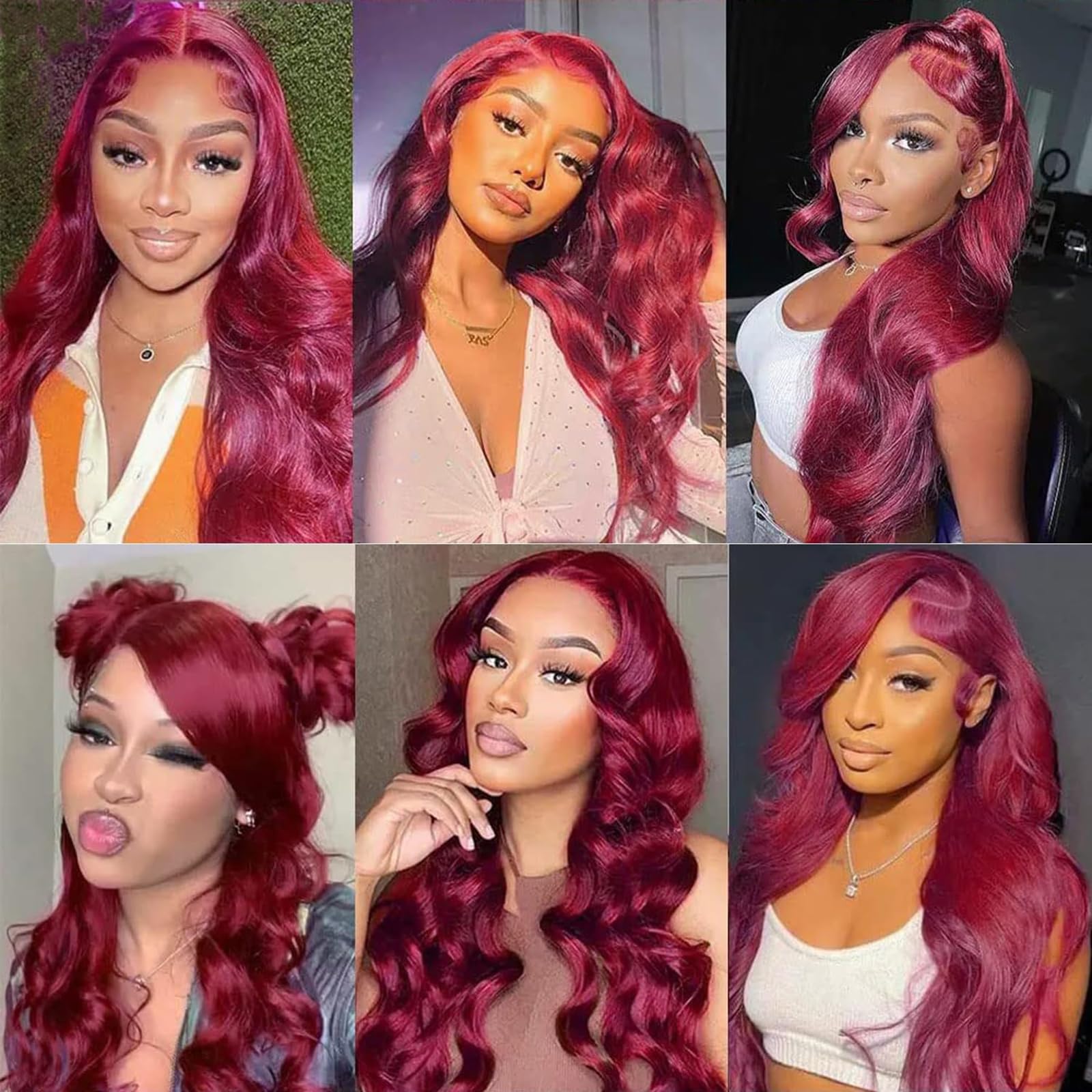QZOQZO 180% density human hair wig for full, thick waves.