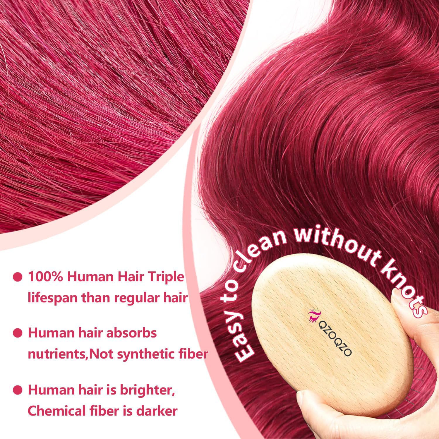 QZOQZO pre-plucked baby hair wig for easy styling and natural hairline.