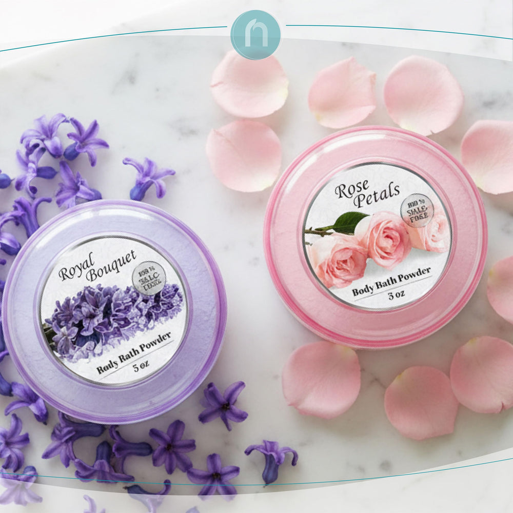 R-NEU after-bath use showing soft skin and comfortable feel
