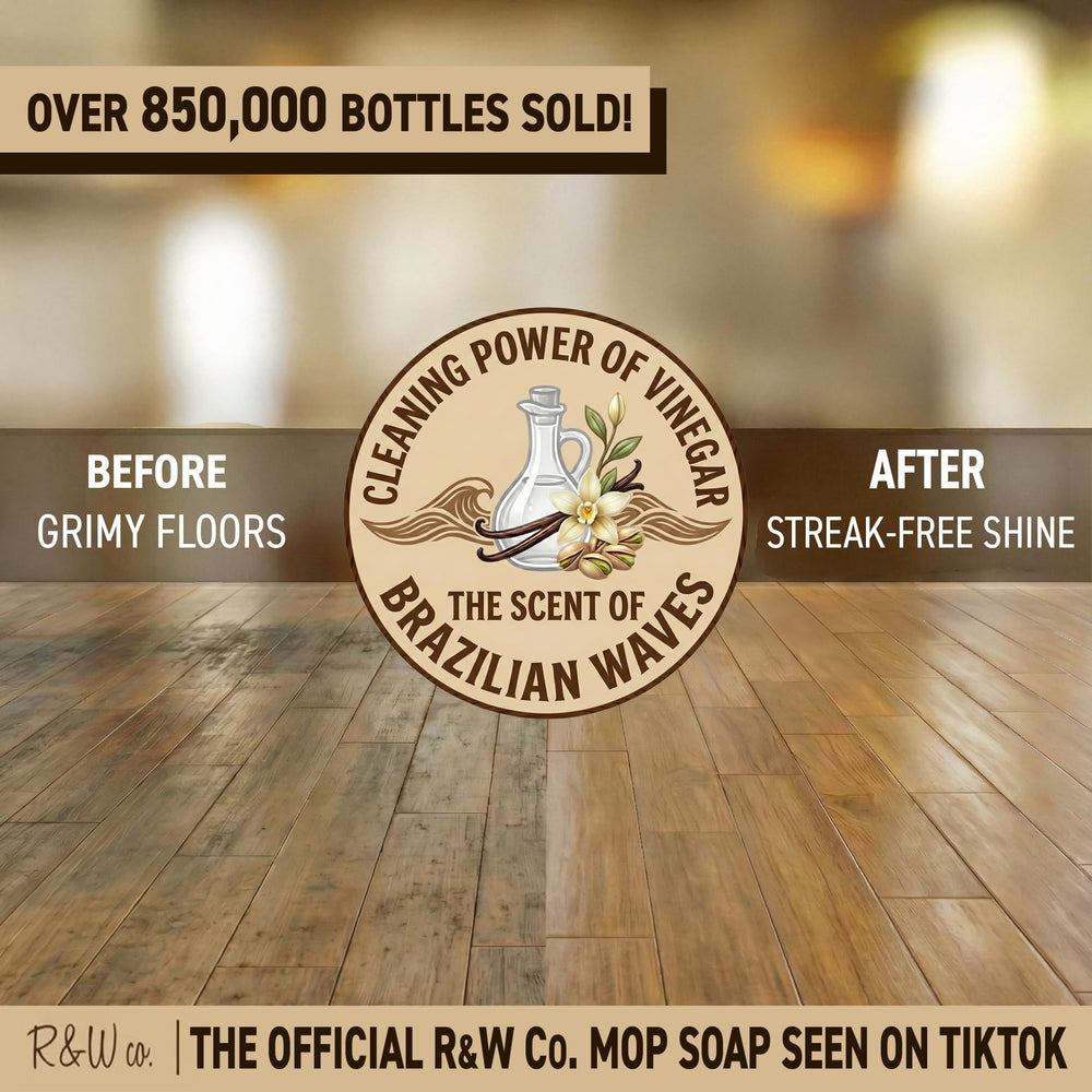 R&W Co. Brazilian Waves packaging display emphasizes premium quality and viral status.