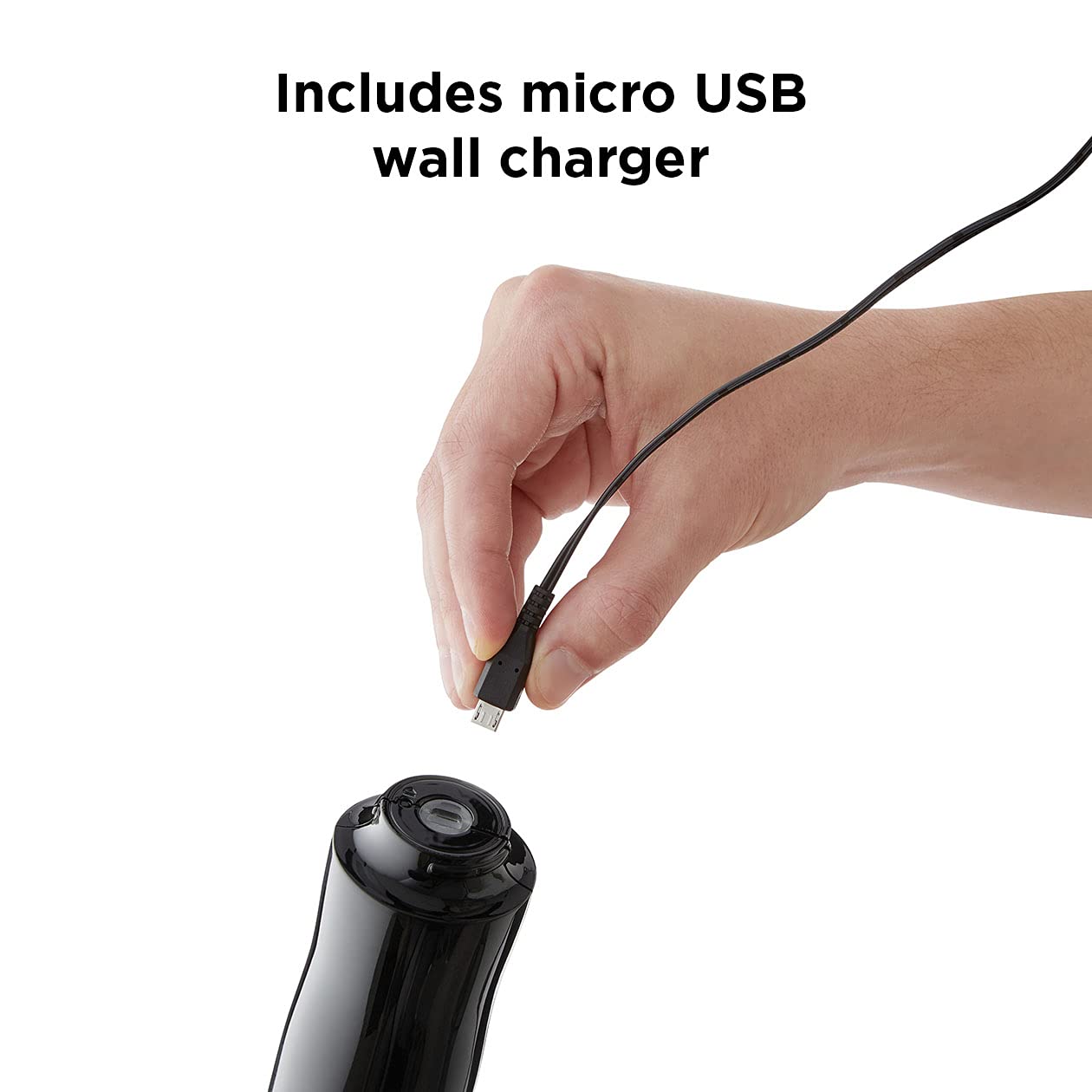 Rabbit rechargeable battery indicator LED highlights readiness for cordless use