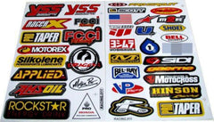 Racing Decal Racing Gear Sticker for MX and dirt bikes, waterproof and easy to apply