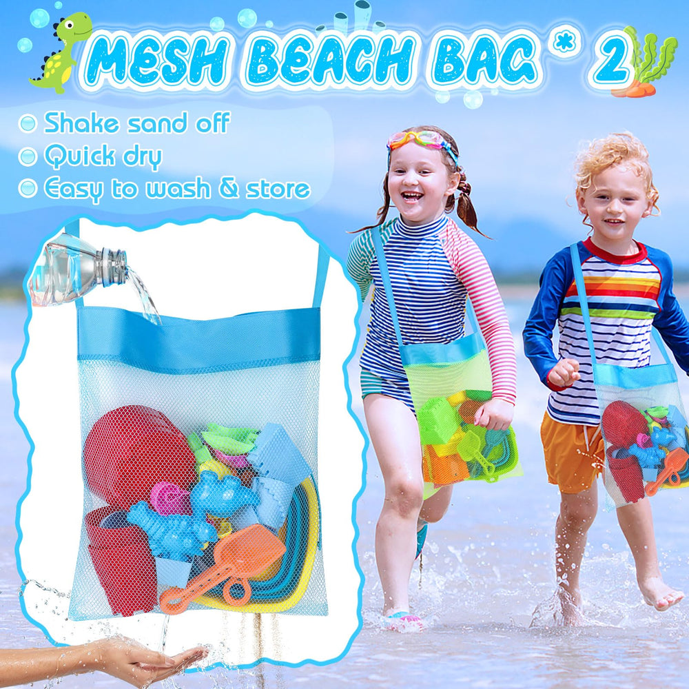 RACPNEL large sand castle mold in bright colors for big builds