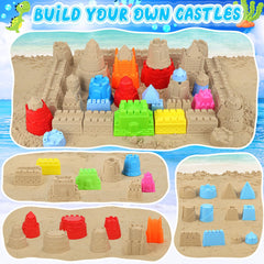 RACPNEL small sand castle mold set for mini forts and towers