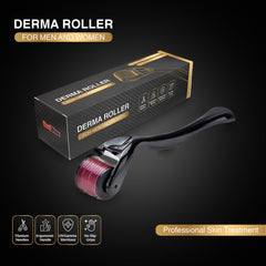 RadBizz Derma Roller with comfortable grip for easy home use