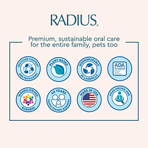 Radius Floss Peppermint Tea Tree Oil Scent delivers a refreshing cleaning experience