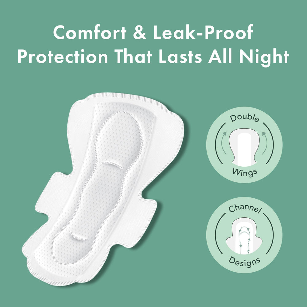 Rael pads with wings provide secure fit for active days
