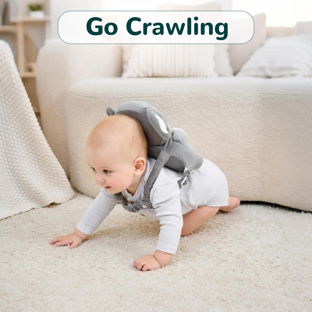 Raelitego toddler harness with adjustable plush straps for growing from crawl to walk