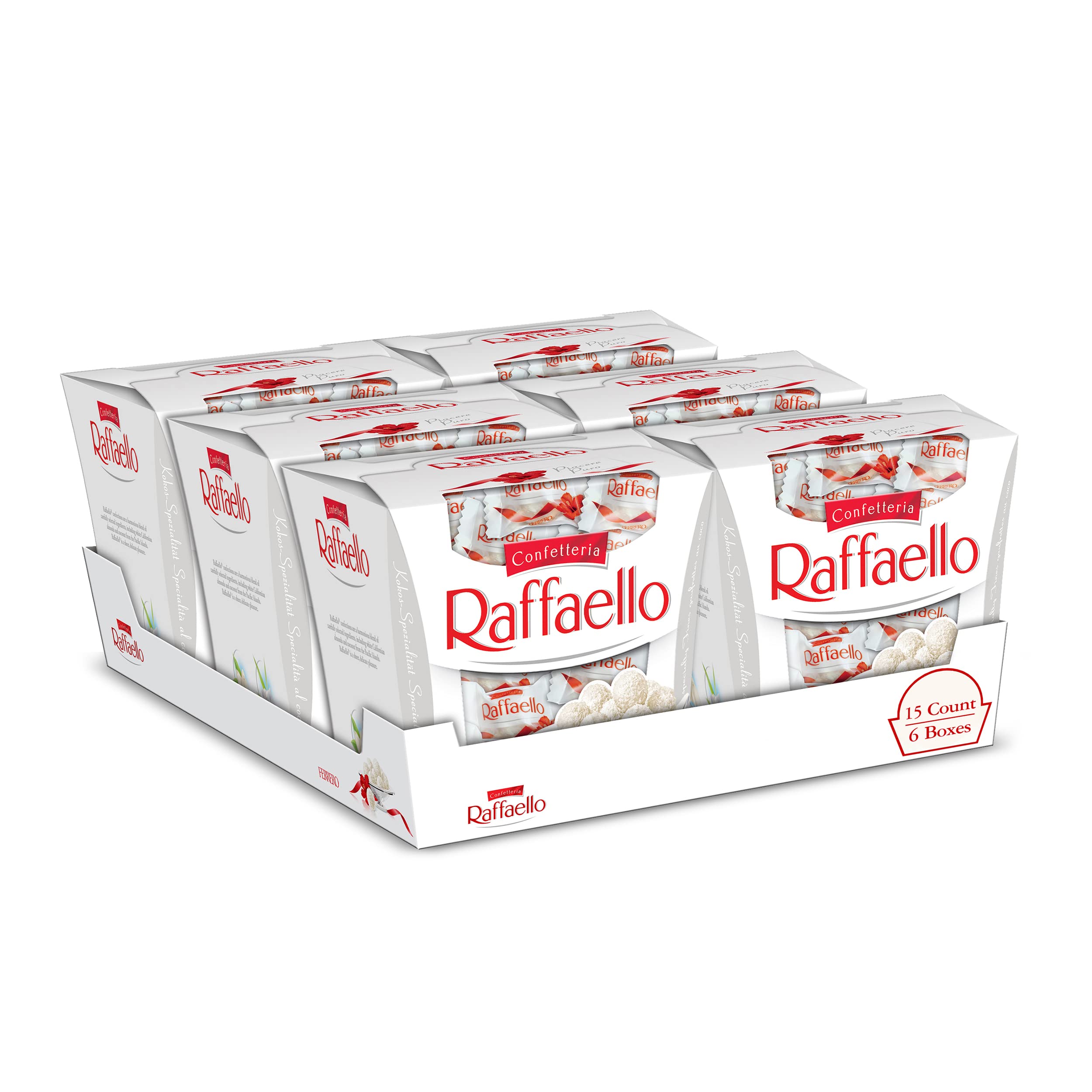 Raffaello gift box front, ideal for gifting on special occasions