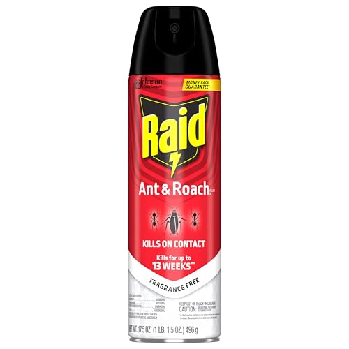 Raid Ant and Roach Killer no odor fragrance-free pest elimination