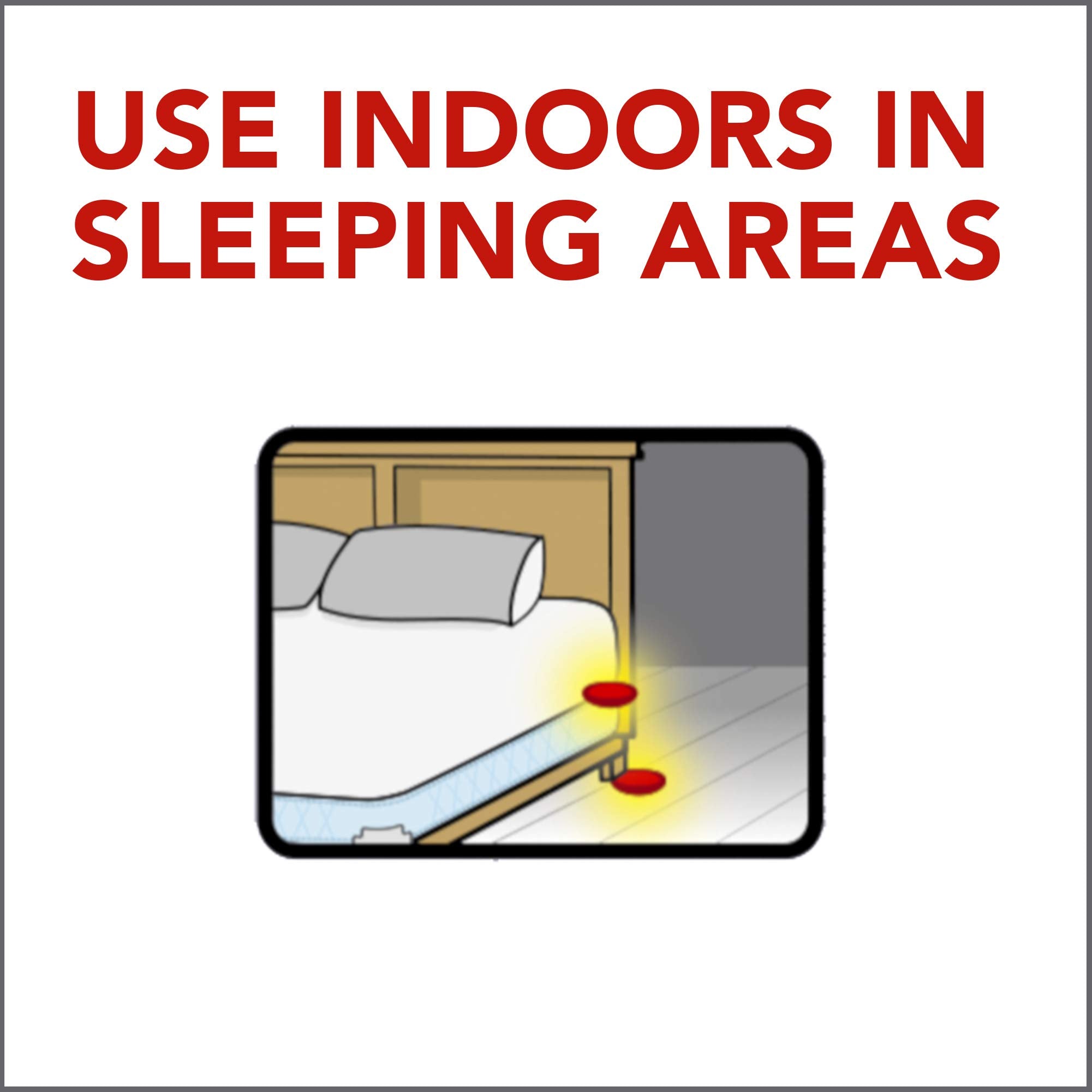 Raid bed bug detector-trap eight-count pack ideal for ongoing monitoring.