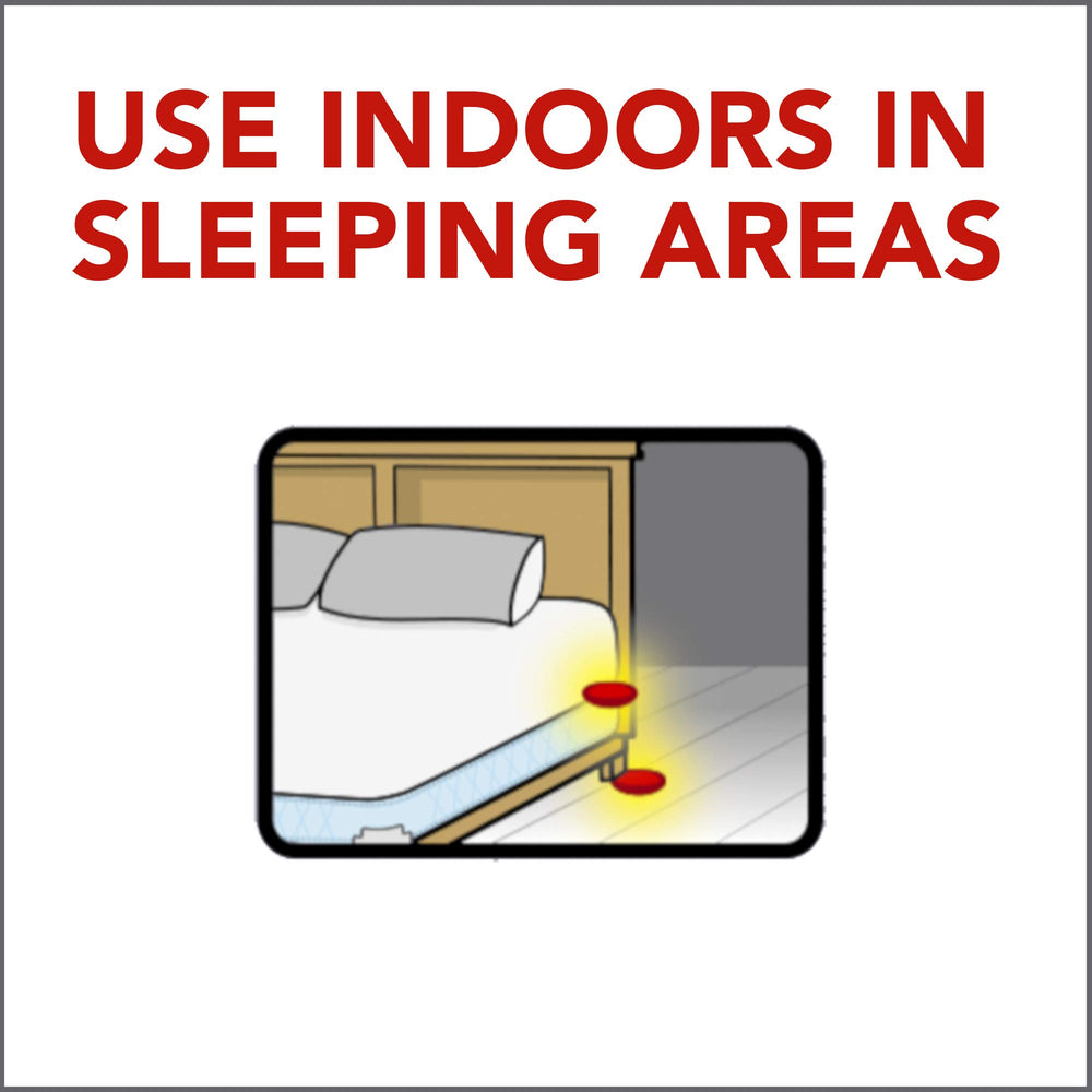 Raid bed bug detector-trap eight-count pack ideal for ongoing monitoring.