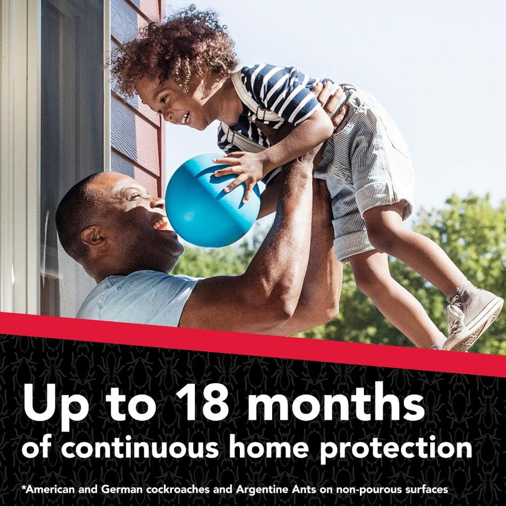 Raid MAX Perimeter Protection refill for indoor use protects living areas with minimal odor
