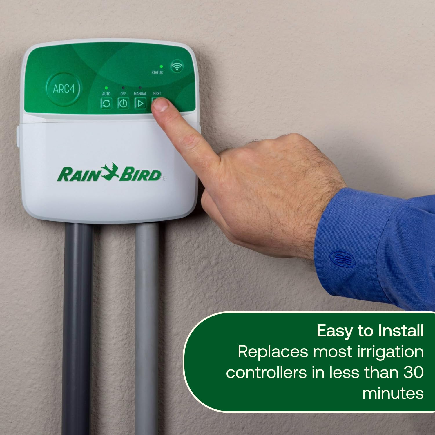 ARC6 Google Assistant compatibility for hands free irrigation control.