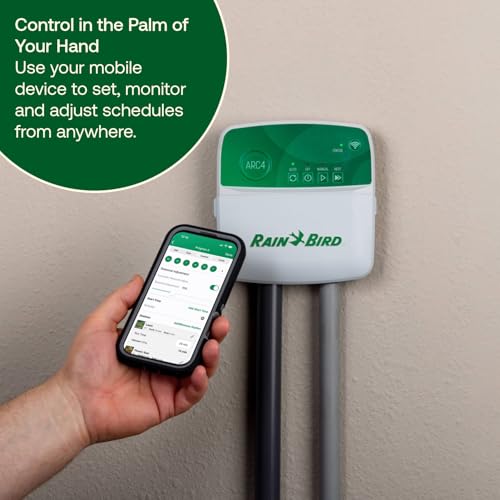 ARC6 mobile app dashboard for managing irrigation remotely.