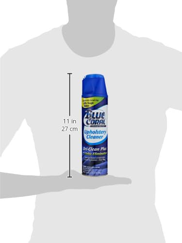 Rain-X Blue Coral Dri-Clean interior cleaner for car seats and carpets with odor control.