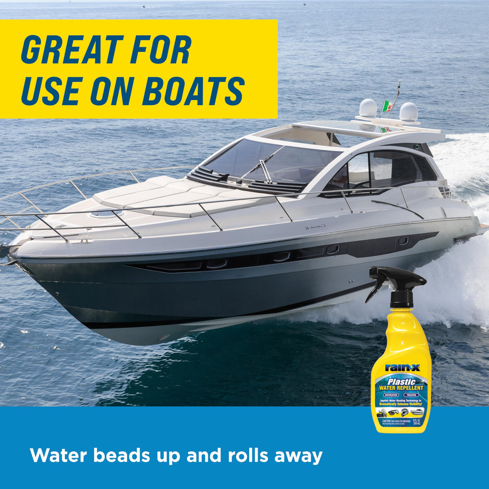 Rain-X durable plastic coating offers longer-lasting water repellency