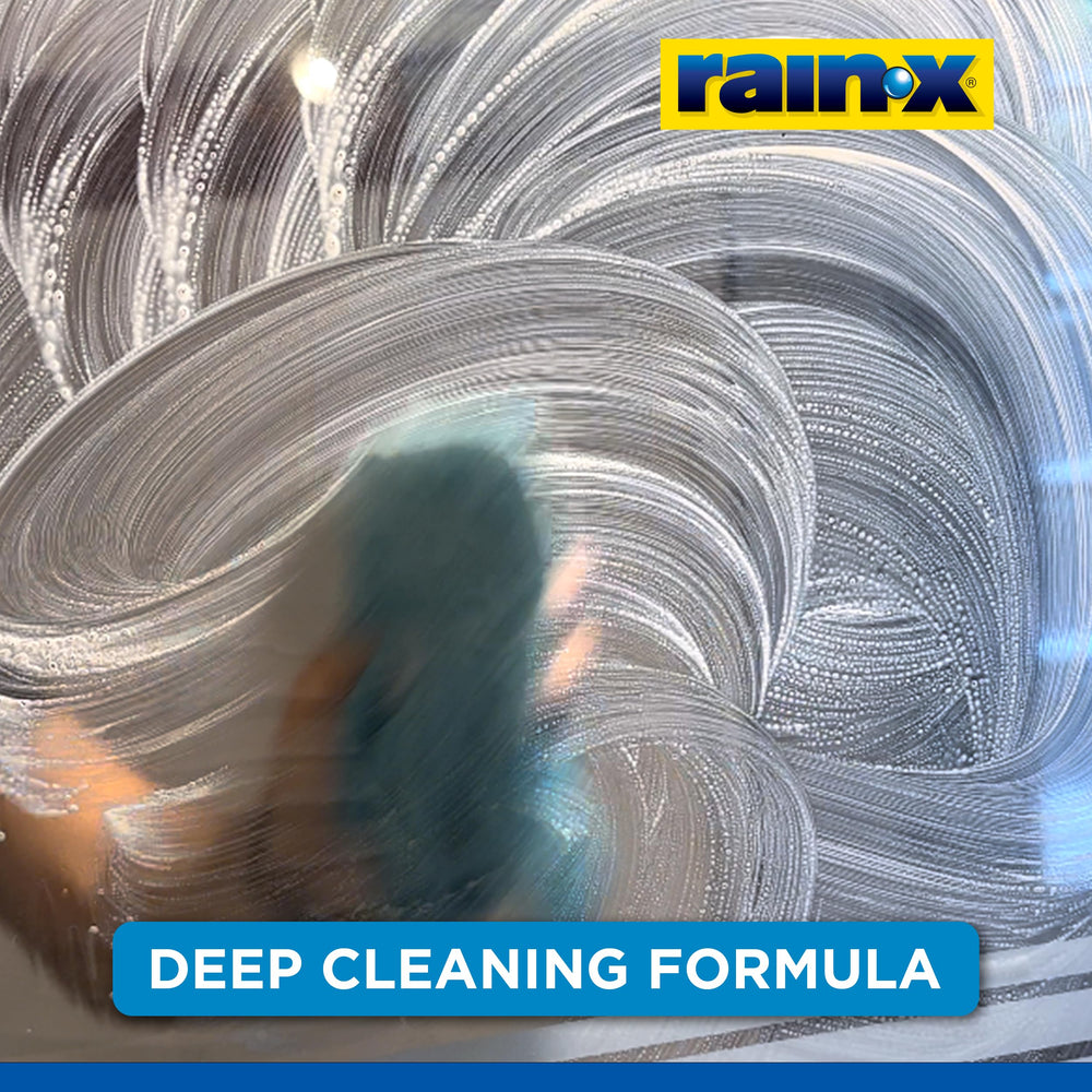 Rain-X X-Treme Clean leaves durable coating for weeks.