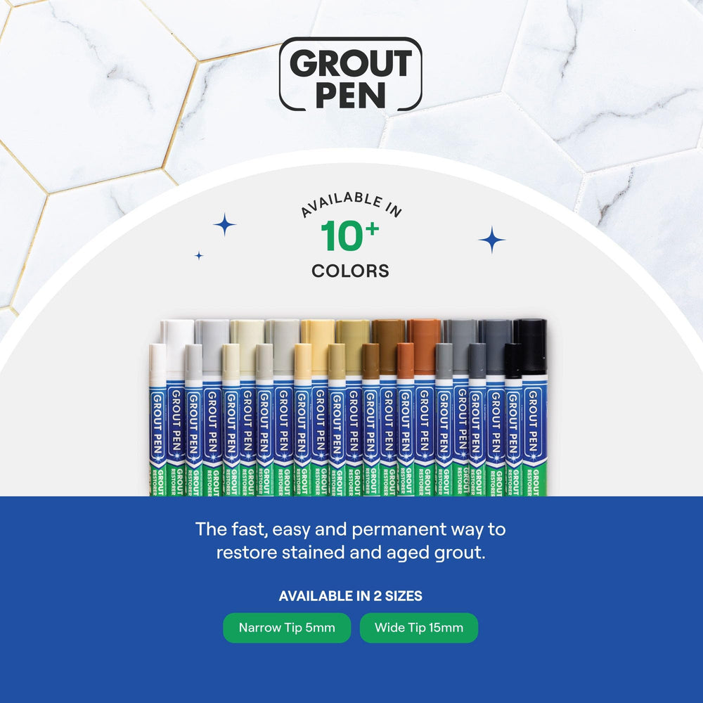 Rainbow Chalk Markers Limited long lasting ink covers up to 150 feet of grout.