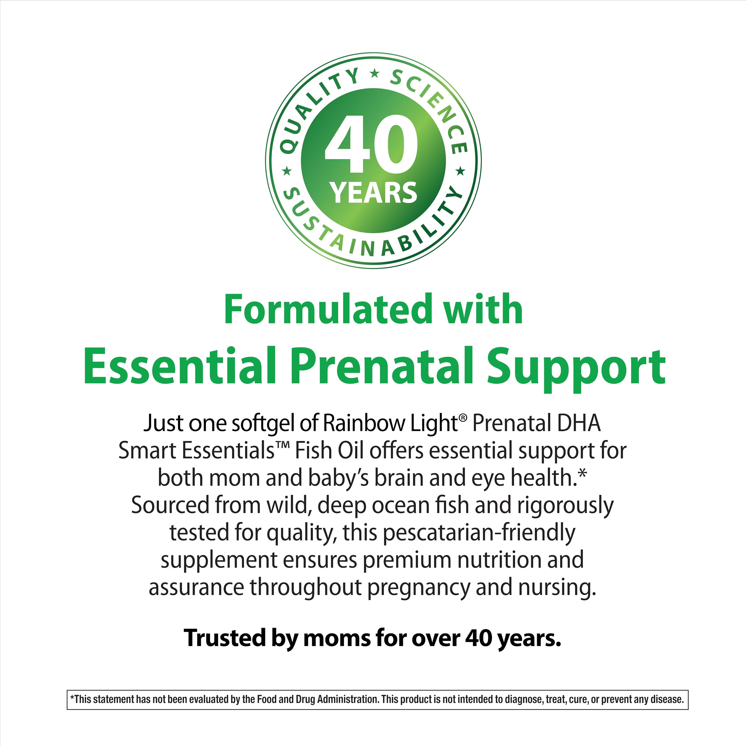 Rainbow Light Prenatal DHA is gluten-free and dairy-free