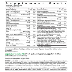 Rainbow Light Women's One 50plus caplet close-up for convenient daily immune support.