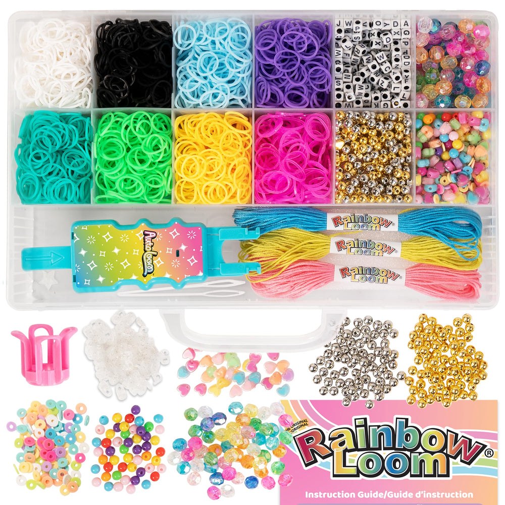 Rainbow Loom AutoLoom Rainbow Bliss Kit enables fast weaving for bracelets