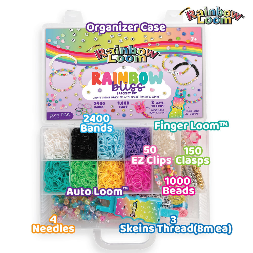 Rainbow Loom Finger Loom supports freestyle patterns on the go