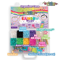 Rainbow Loom Finger Loom supports freestyle patterns on the go