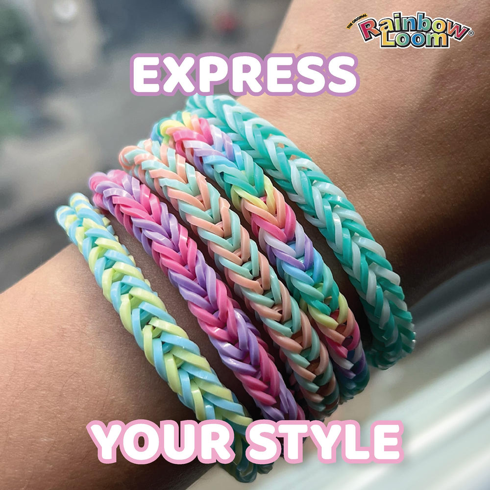 Kids crafting Rainbow Loom bracelets fosters creativity and hands-on fun.