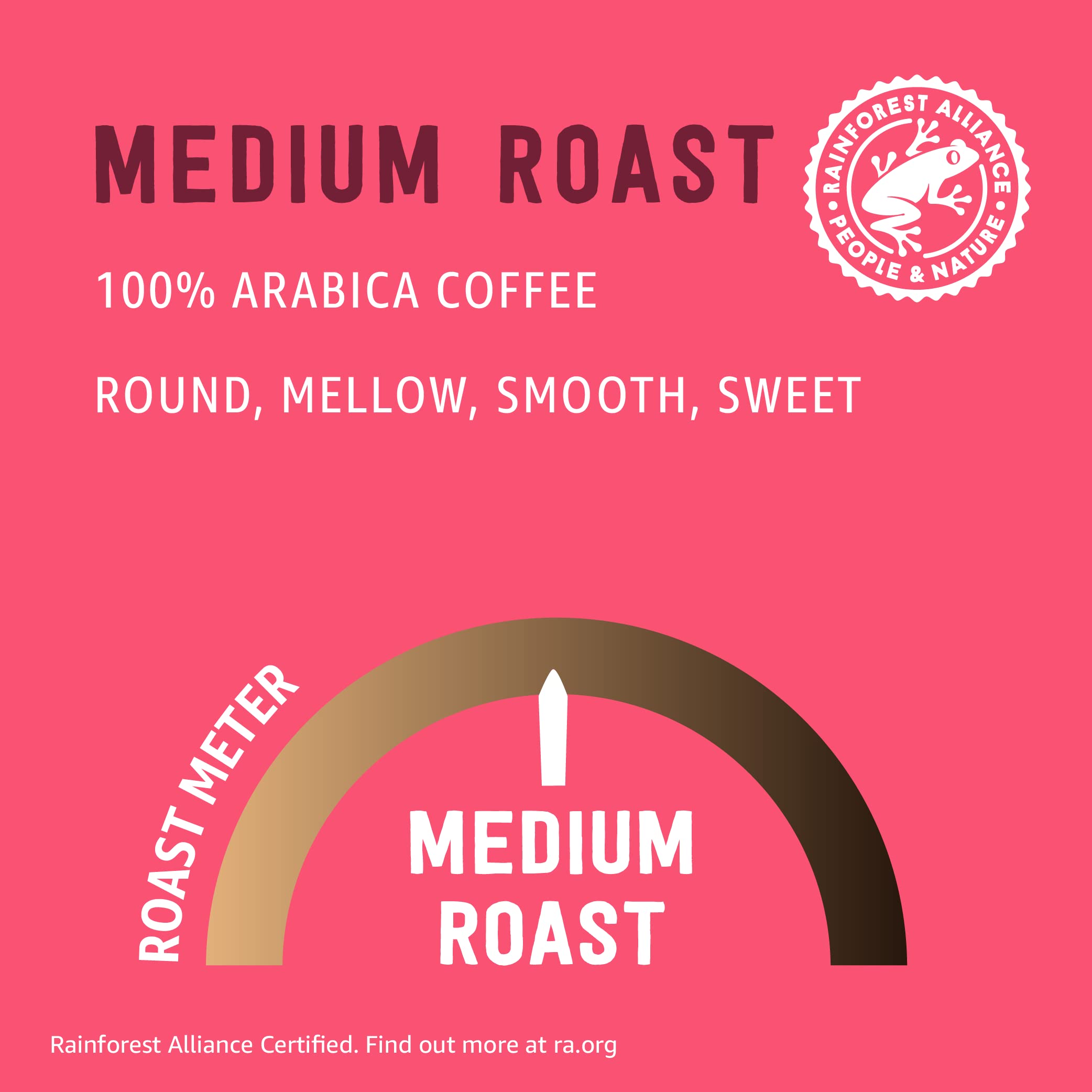 Rainforest Alliance-certified pods deliver a sustainable cup.