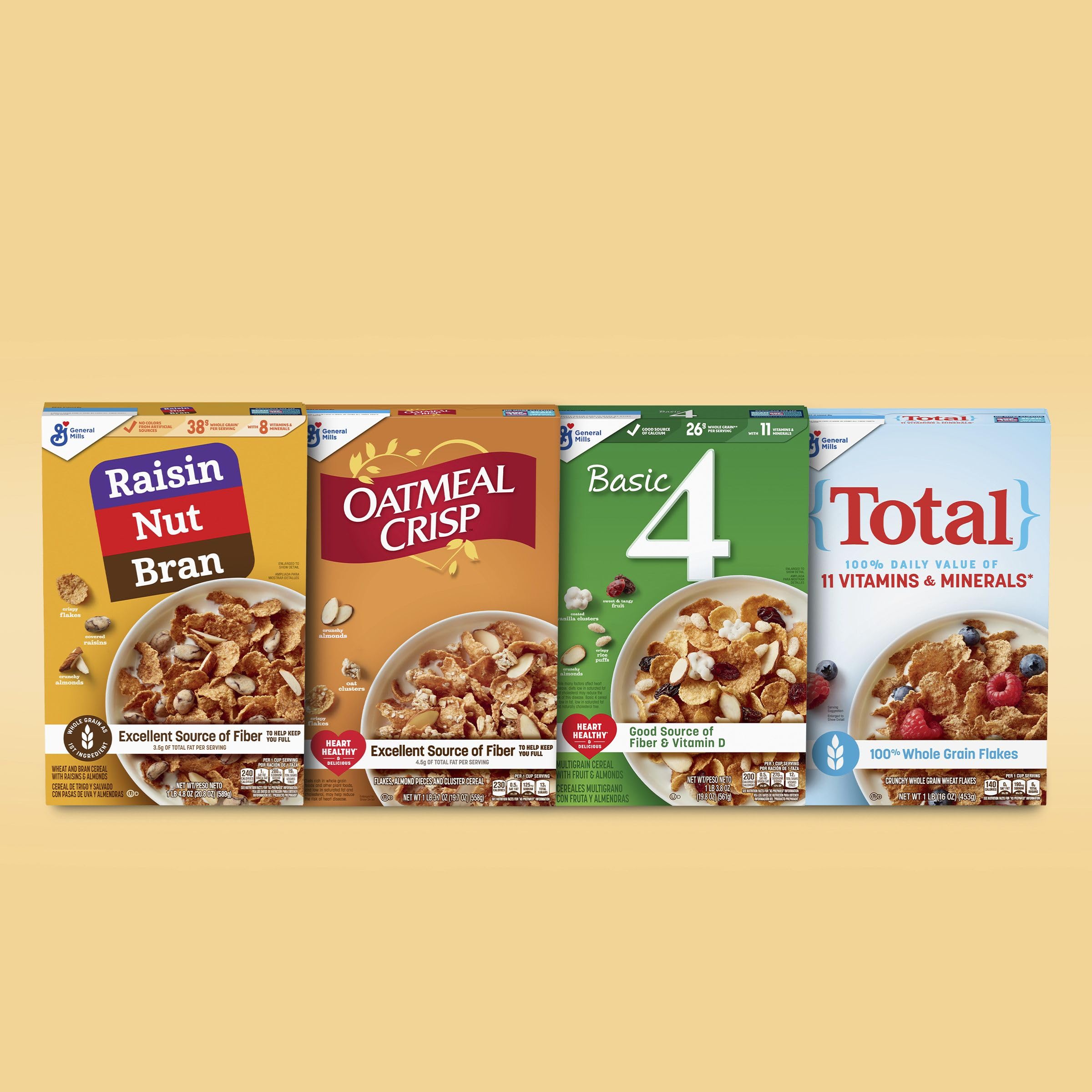 Raisin Nut Bran trail mix idea adds texture and taste.