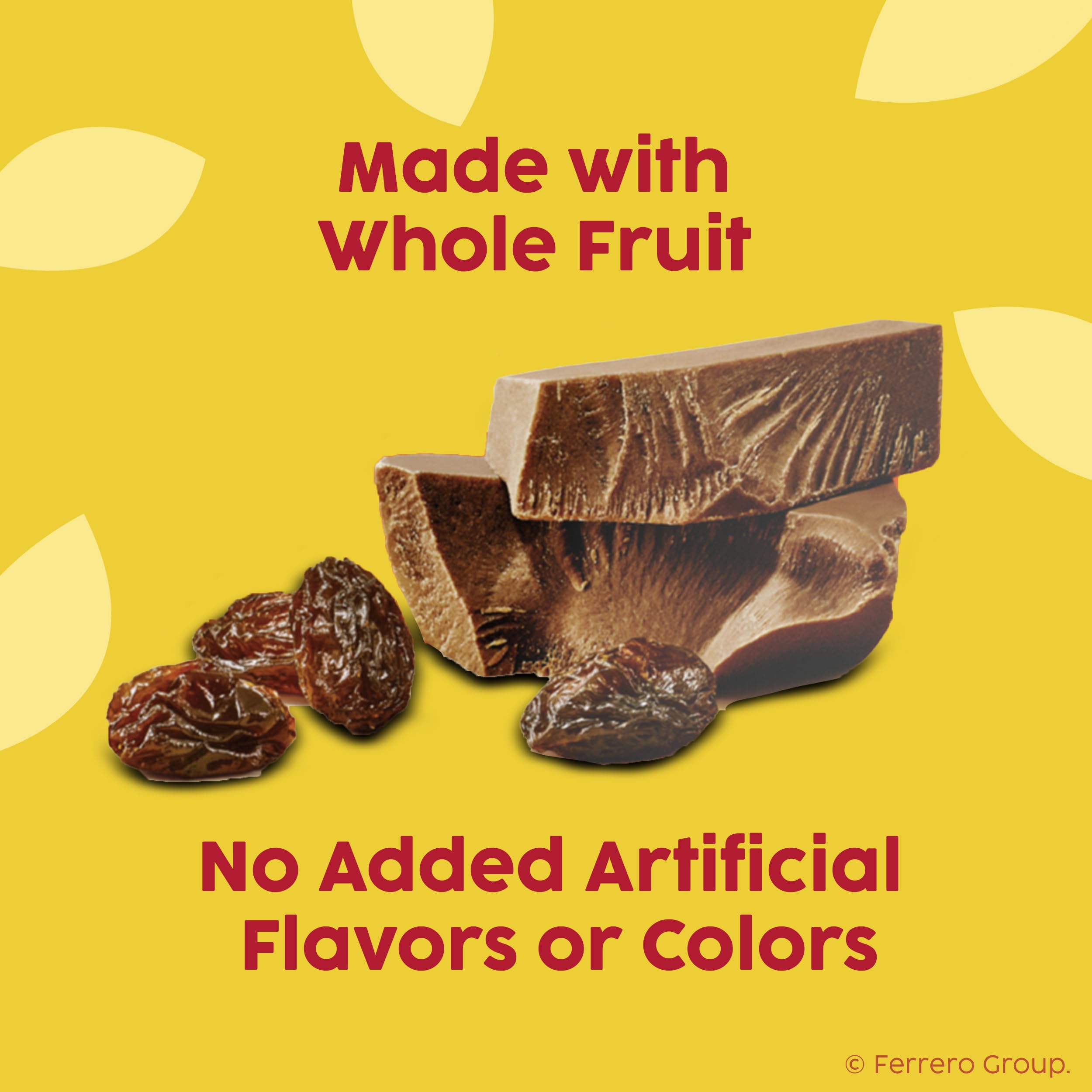 California sun-ripened raisins provide natural sweetness and depth