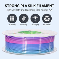 RAMBERY Silk Rainbow color-change close-up showing smooth glossy finish.
