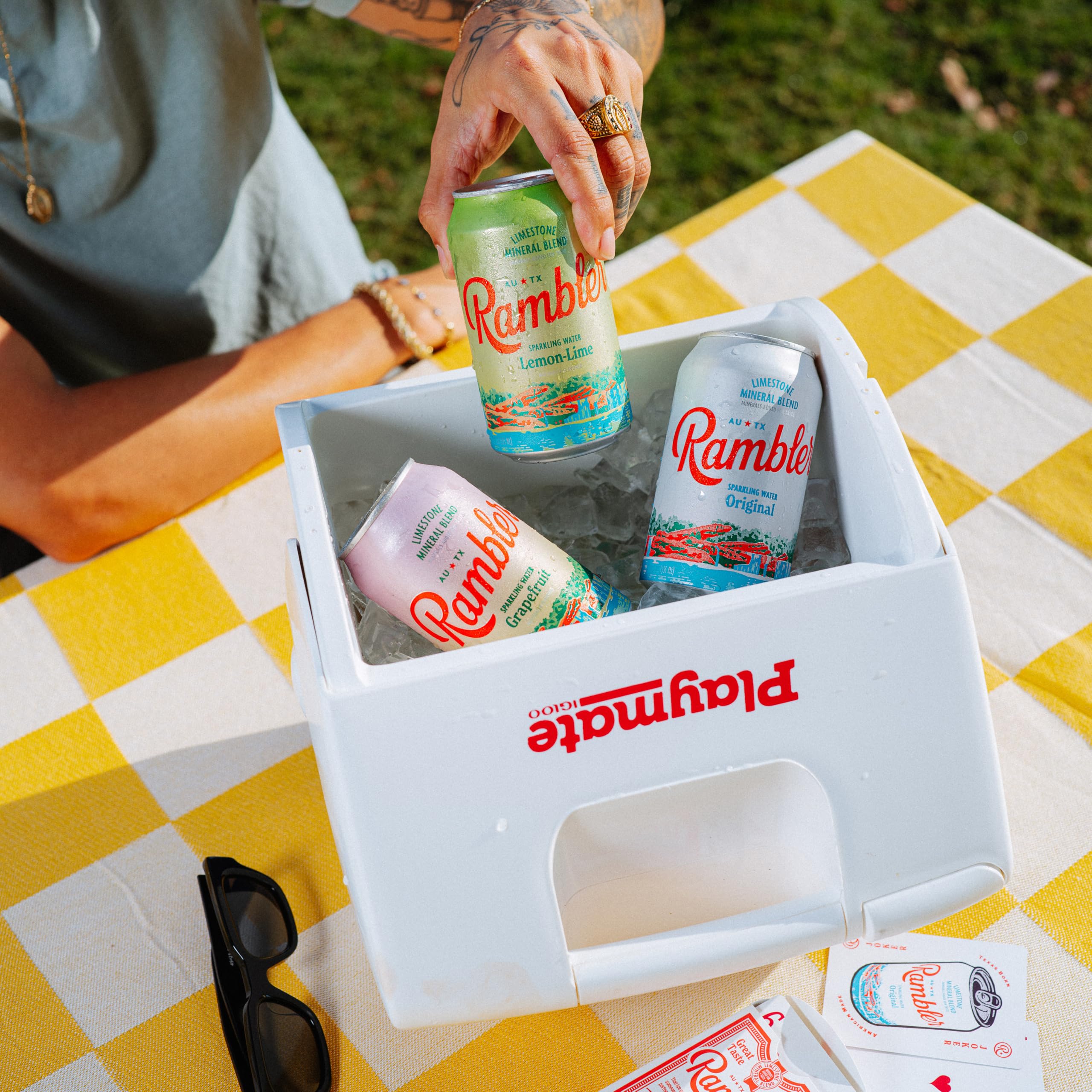 RAMBLER 12-pack cans ideal for sharing at gatherings