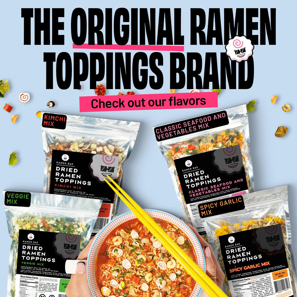 Ramen Bae quick-meal boost emphasizes convenience for ramen, pho, and fried rice.