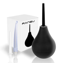 RANEU enema bulb with all pieces for convenient anal cleansing routines