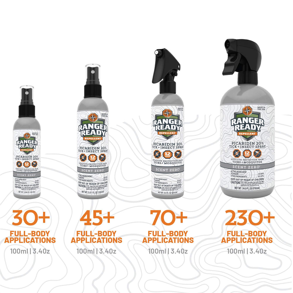 Ranger Ready 12-hour protection is highlighted by a convenient spray format.