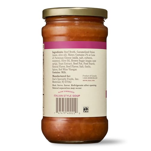 Rao's shelf-ready soup on pantry setup for quick dinner
